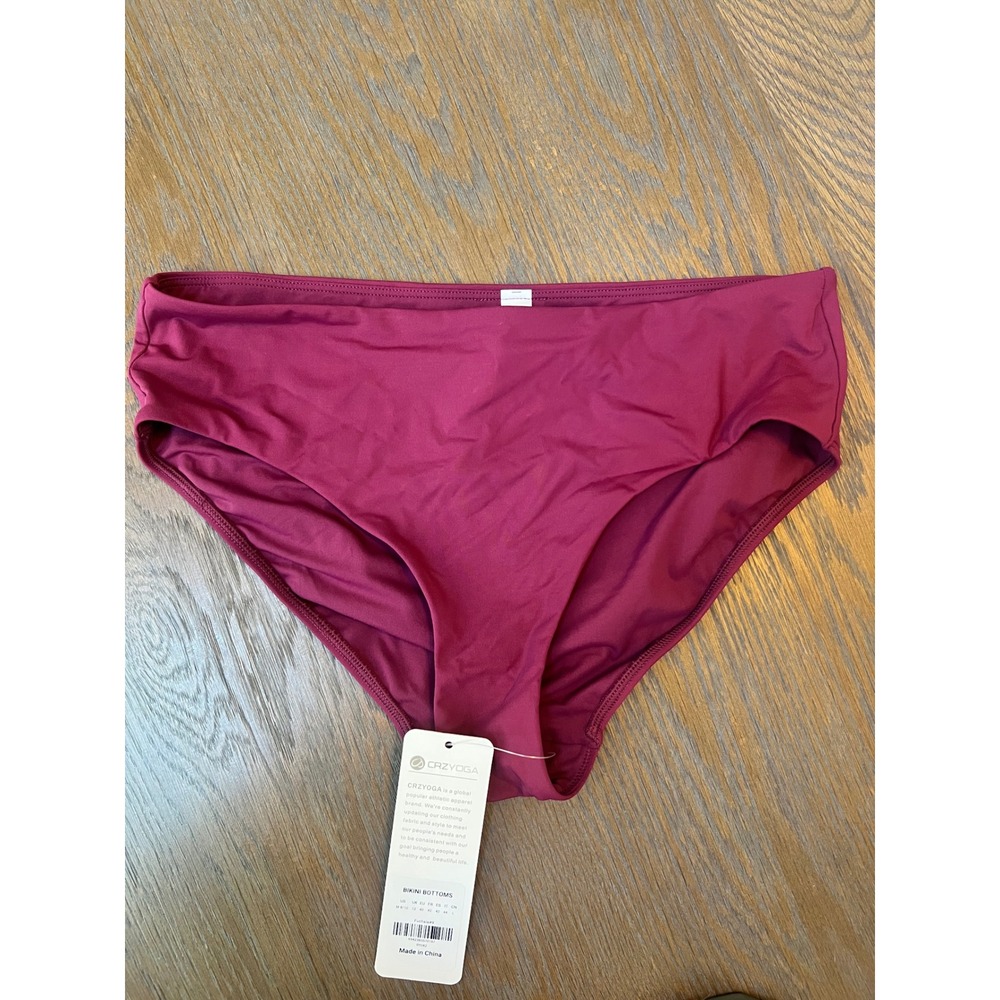 CRZ YOGA Bikini Bottoms Fuchsia Swimwear